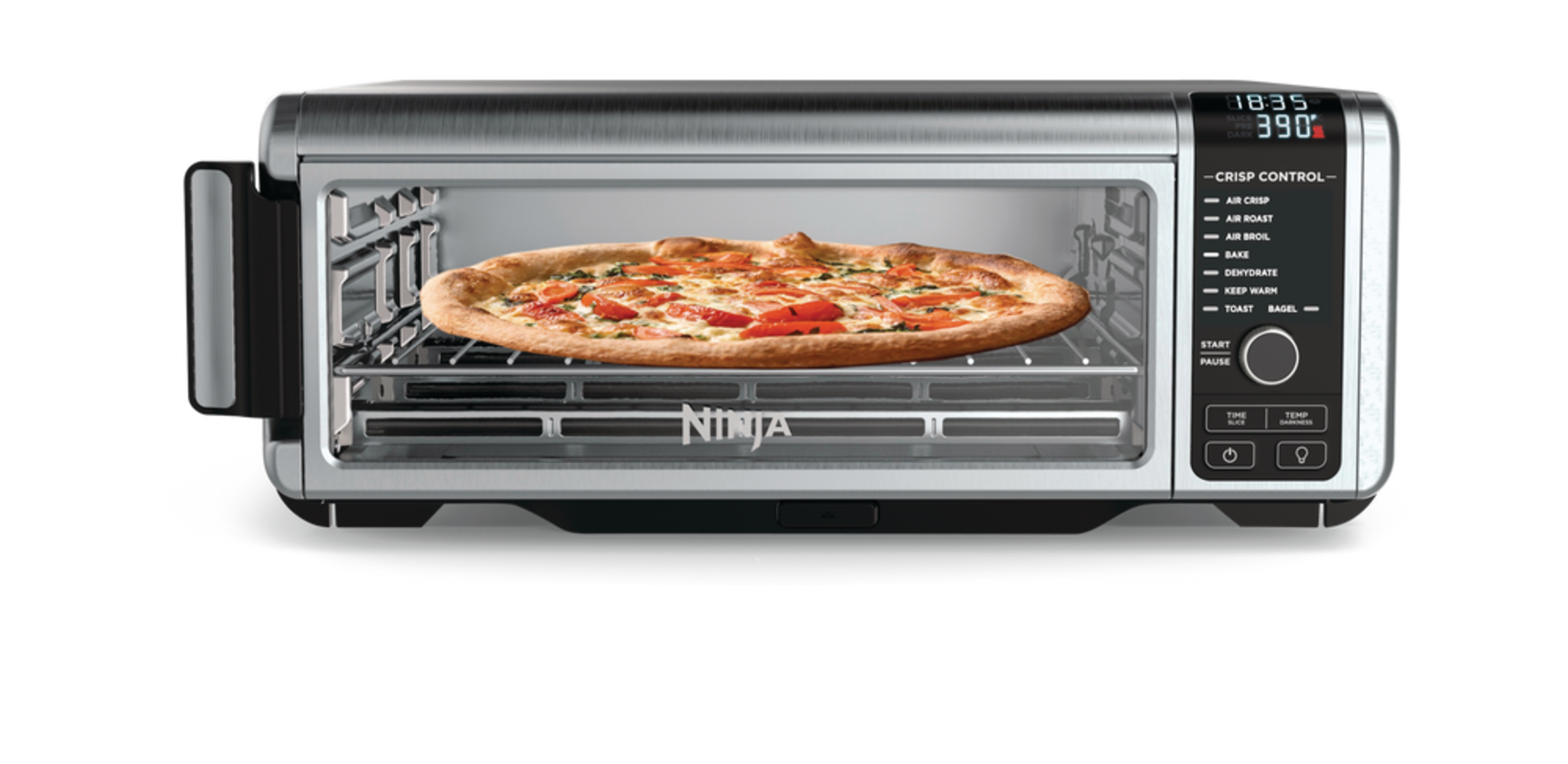 Ninja® Foodi™ 8in1 Digital Air Fryer Toaster Oven, Stainless Steel