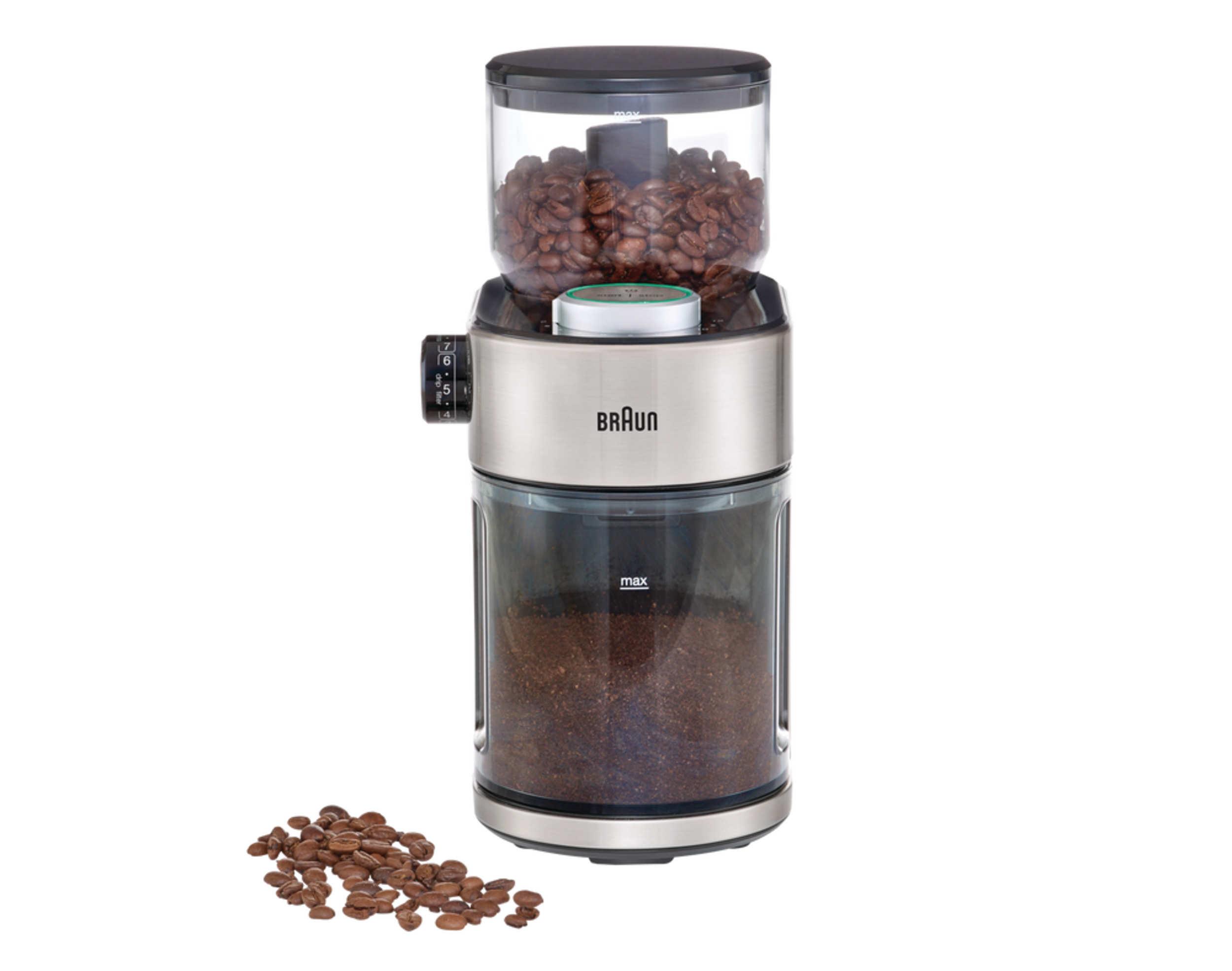 Braun Burr Coffee Grinder/Spice Grinder w/ 15 Setting Options