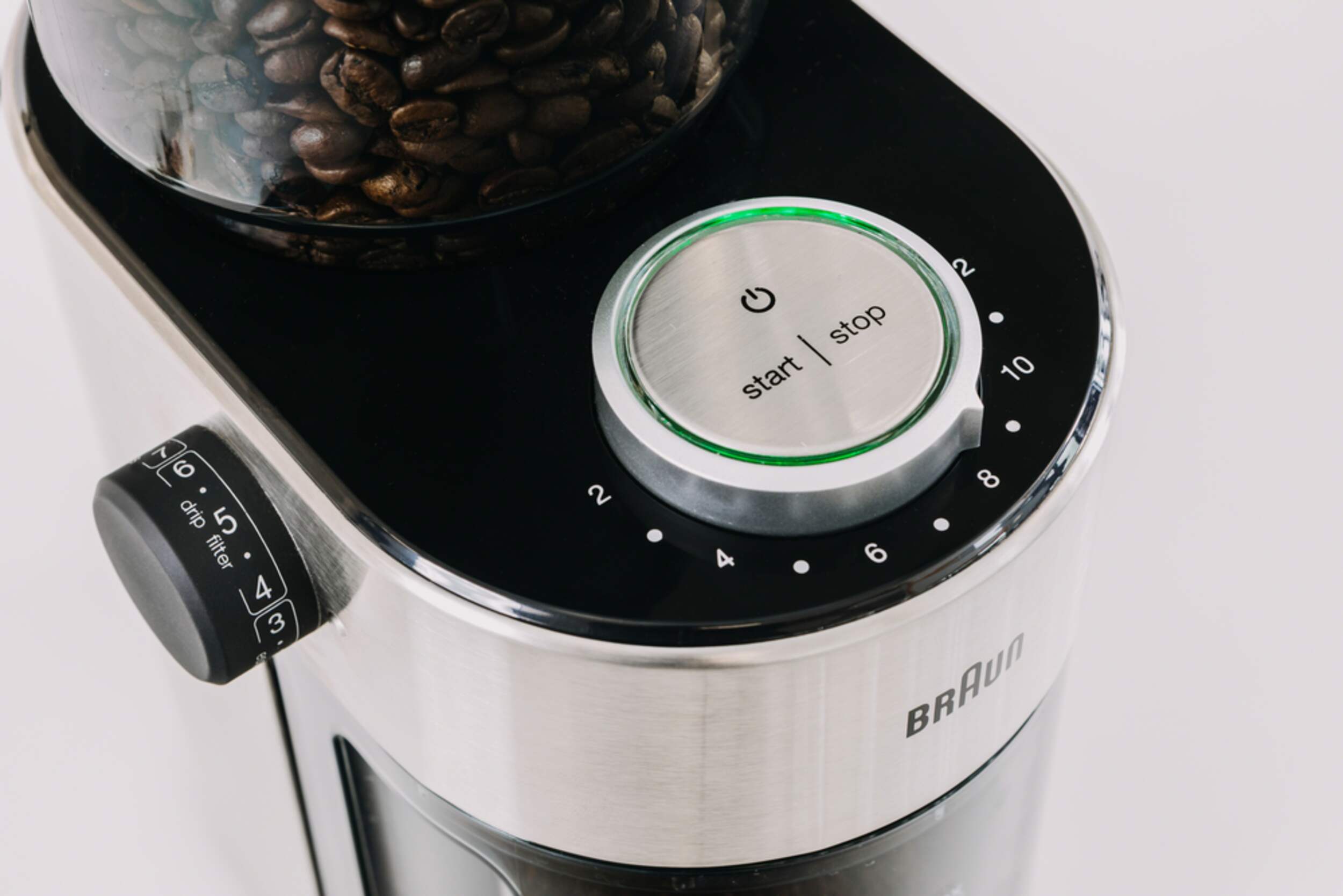Braun Burr Coffee Grinder/Spice Grinder w/ 15 Setting Options