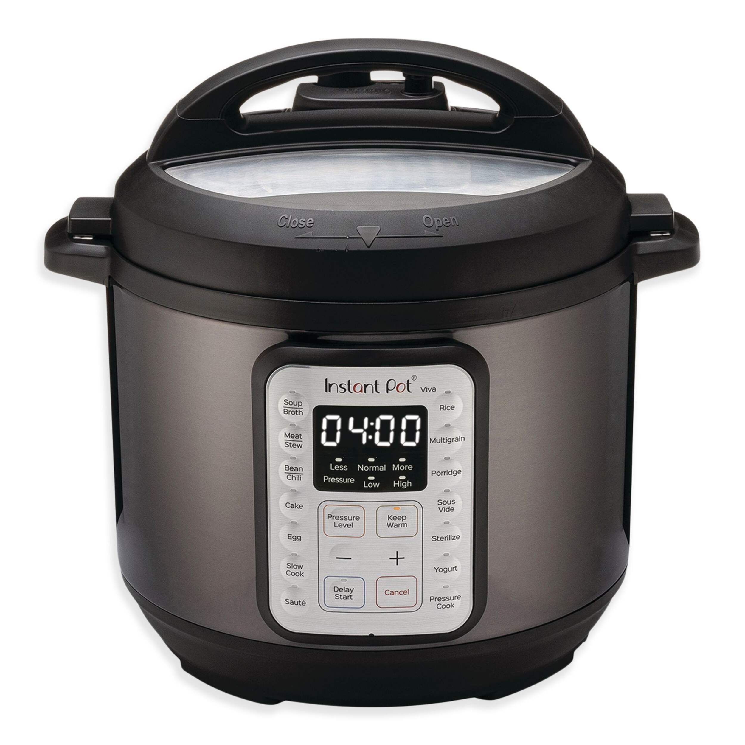 Instant Pot Viva Multi-Cooker, Black Front_Elevated