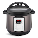 Instant Pot® Viva™ 9-in-1 Smart, Multi-Use Pressure Cooker/Slow Cooker, Black, 8qt Front_Elevated