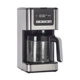 Vida by PADERNO Coffee Maker, Stainless Steel, 12 Cups Front_Three_Fourths_Angled_Right