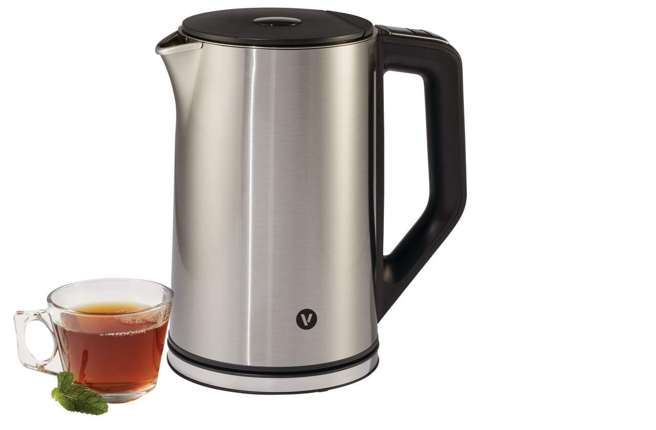 Vida by PADERNO Cordless Temperature Control Electric Kettle w/ Auto  Shut-Off, Stainless Steel, 1.5-L