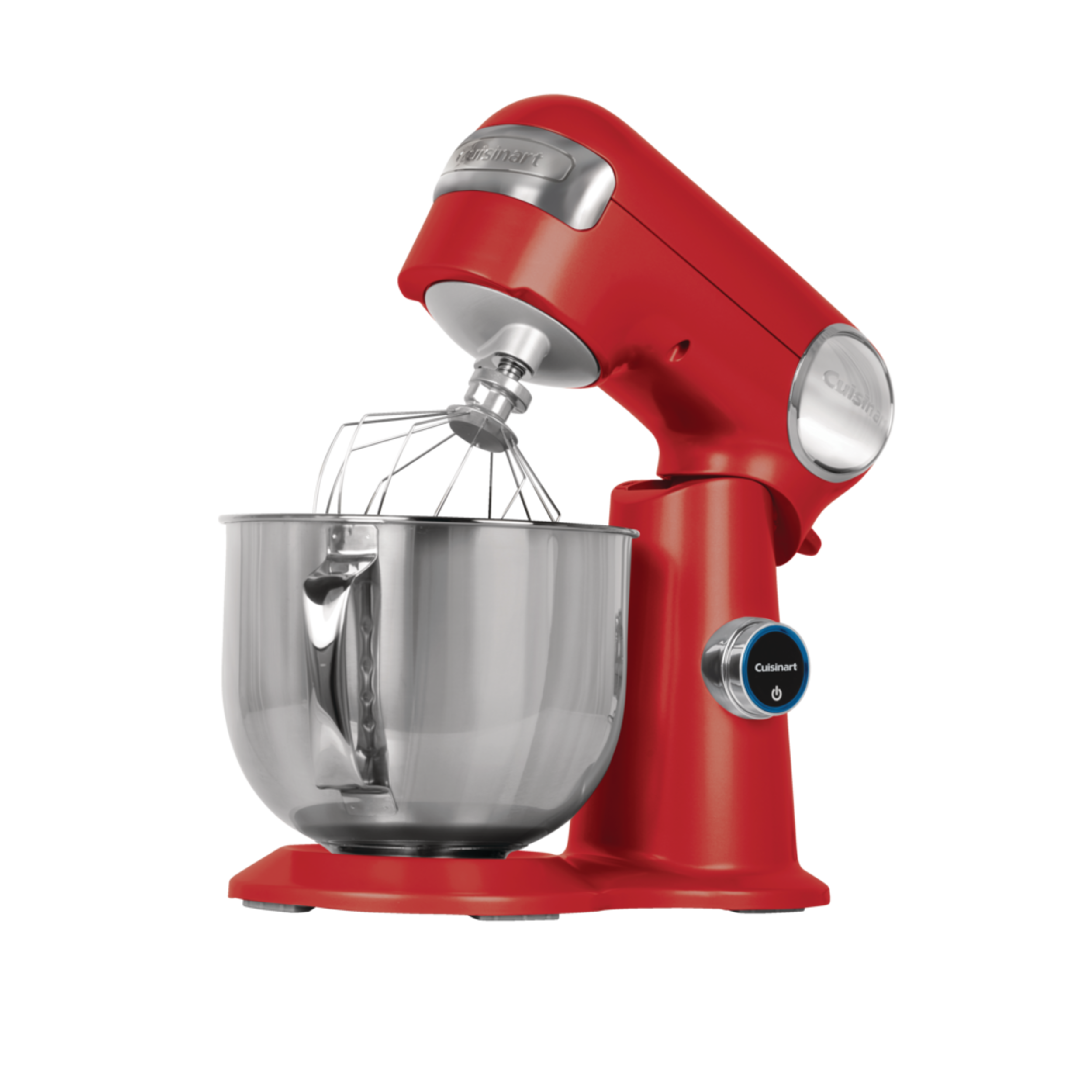 Cuisinart® Digital Tilt-Head Stand Mixer w/ 12 Speeds, Red, 5.5qt Front_Angled_Left