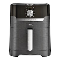 T-Fal Easy Fry & Grill Precision 2-in-1 Air Fryer for Grilling & Frying, 4.4-qt Front_Elevated