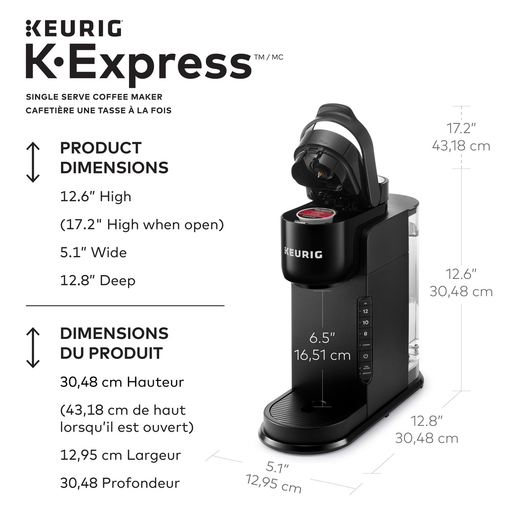 Keurig® KExpress Single Serve Coffee Maker, Black Canadian Tire