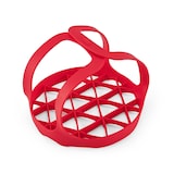 Instant Pot® Silicone Pressure Cooker Sling/Bakeware Lifter, Red Overhead_Plunge