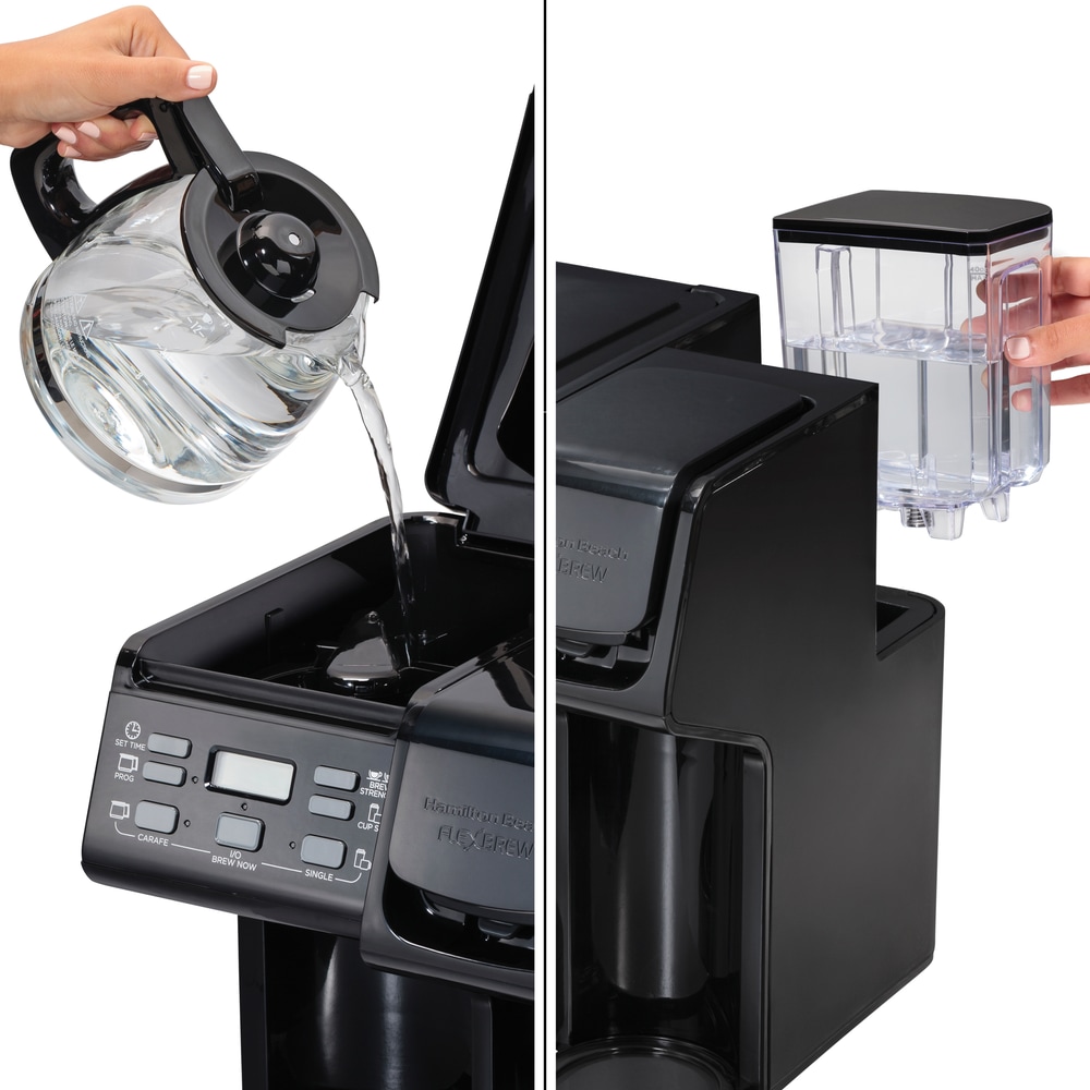 Hamilton Beach FlexBrew® 2Way Programmable Coffee Maker w/ Glass