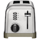 Cuisinart® Metal Classic Toaster w/ 6 Settings, Stainless Steel, 2-Slices Front_Elevated