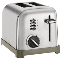 Cuisinart® Metal Classic Toaster w/ 6 Settings, Stainless Steel, 2-Slices