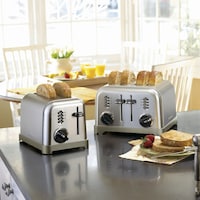 Cuisinart® Metal Classic Toaster w/ 6 Settings, Stainless Steel, 4-Slices Composite_or_Mixed