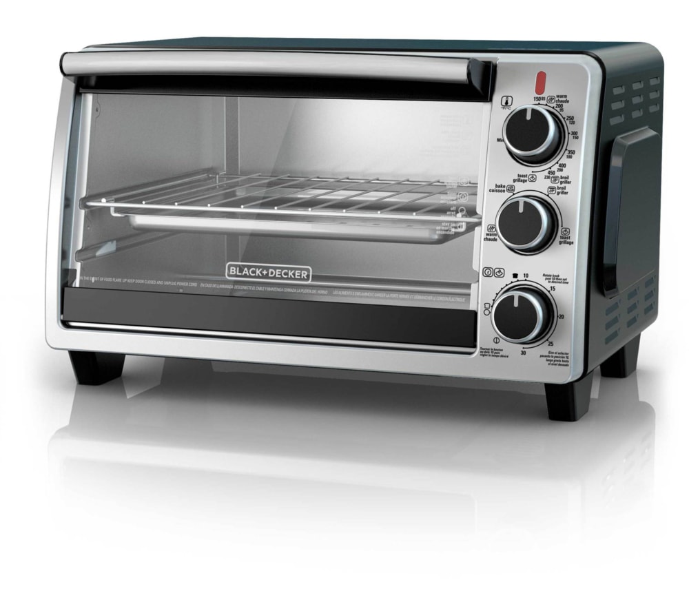 Black & Decker Convection Toaster Oven w/ 4 Functions, Stainless Steel