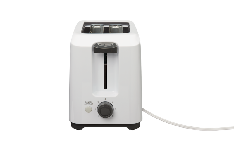 Simplicité Toaster w/ 7 Settings, White, 2Slices Canadian Tire