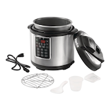 Starfrit Pressure Cooker w/ 9 Pre-set Functions, Stainless Steel, 6qt Composite_or_Mixed