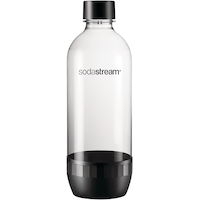 Bouteille classique SodaStream, va au lave-vaisselle, sans BPA, noir, 1 L Front_Flat