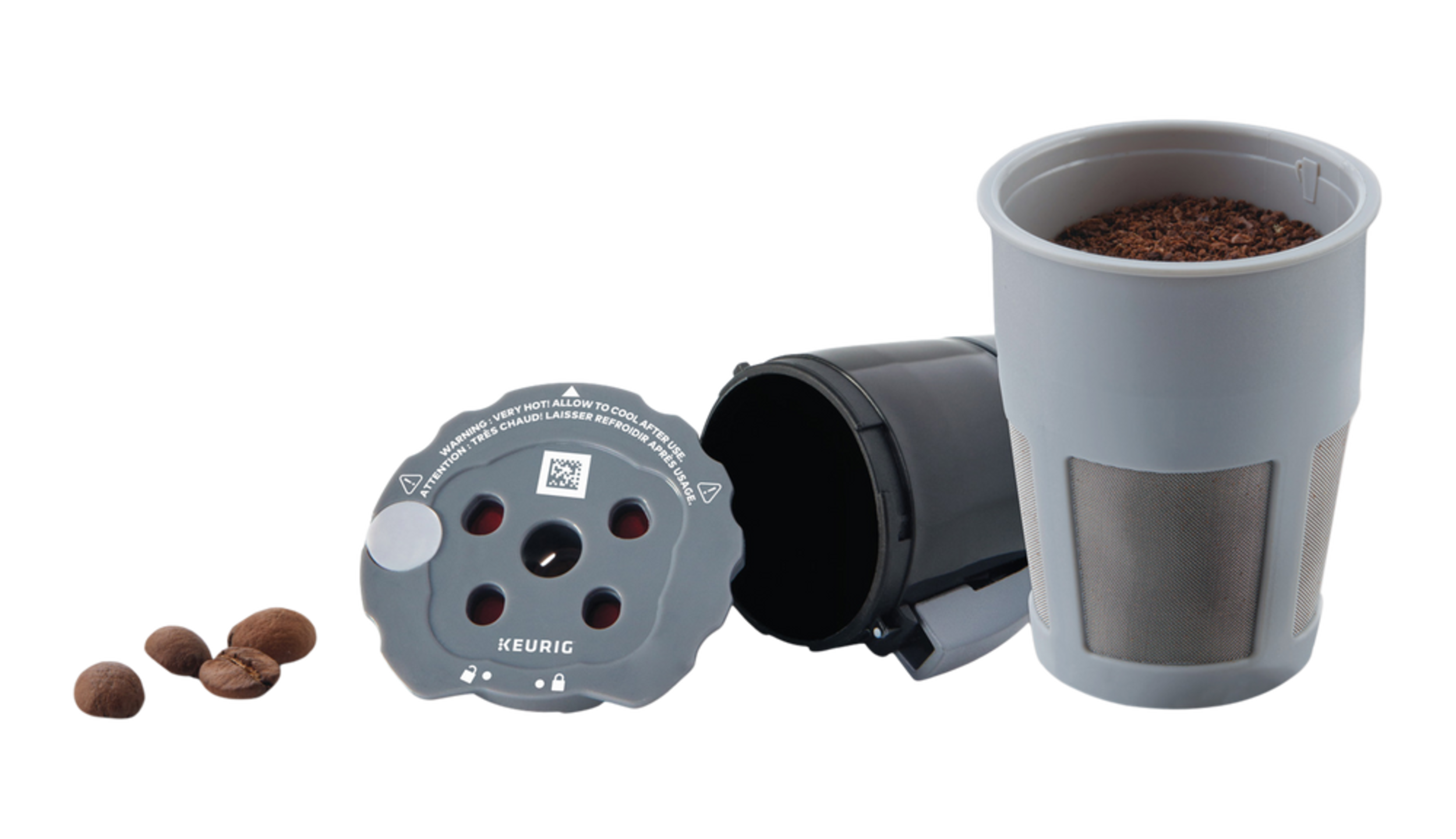 Keurig® My KCup Universal Reusable Coffee Filter, Dishwasher Safe, BPA