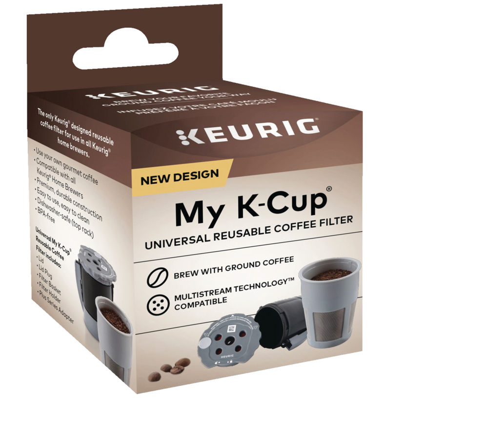 Keurig® My K-Cup Universal Reusable Coffee Filter, Dishwasher Safe, BPA-Free