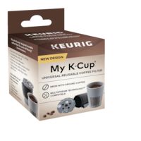 Filtre à café universel réutilisable KeurigMD My K-Cup, va au lave-vaisselle, sans BPA Front_Angled_Right