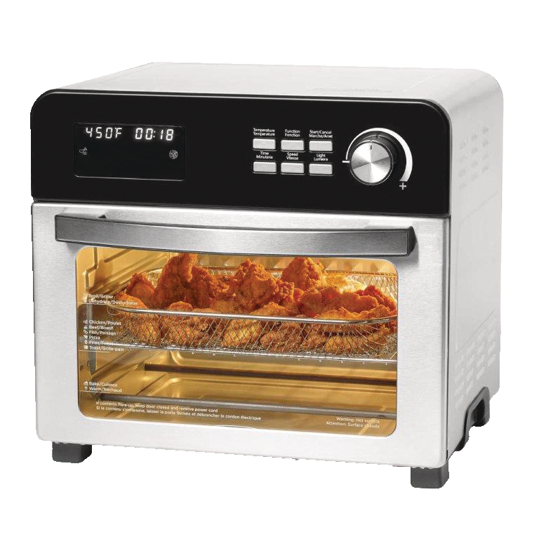 Heritage Digital Convection Air Fryer Toaster Oven, Silver | Canadian Tire