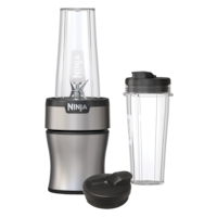 Ninja® Nutri Personal Blender with 2 Travel Jars, Silver, 591mL Front_Flat
