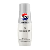 SodaStream Diet Pepsi Flavour Drink Mix, 440mL Front_Flat