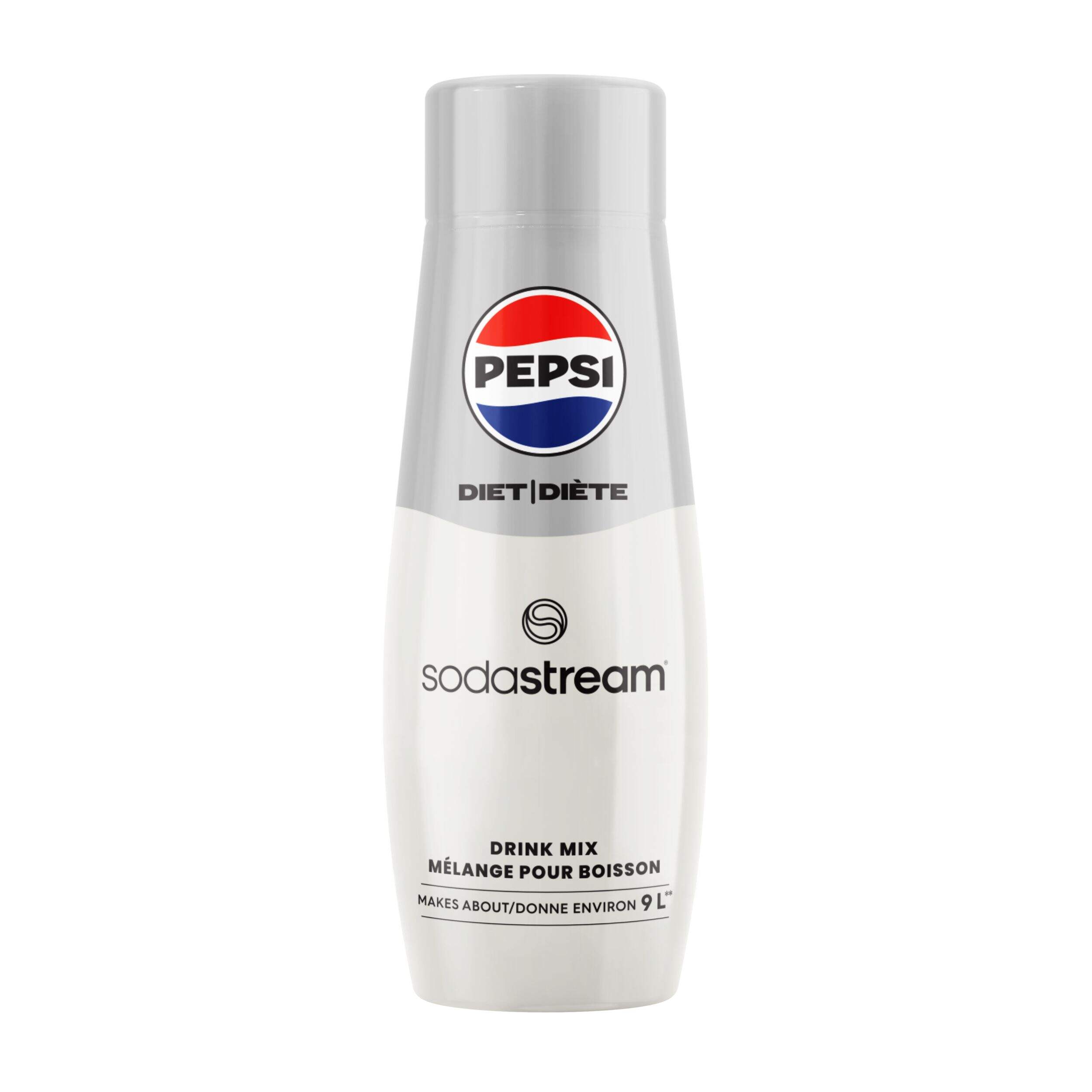 SodaStream Diet Pepsi Flavour Drink Mix, 440mL Front_Flat