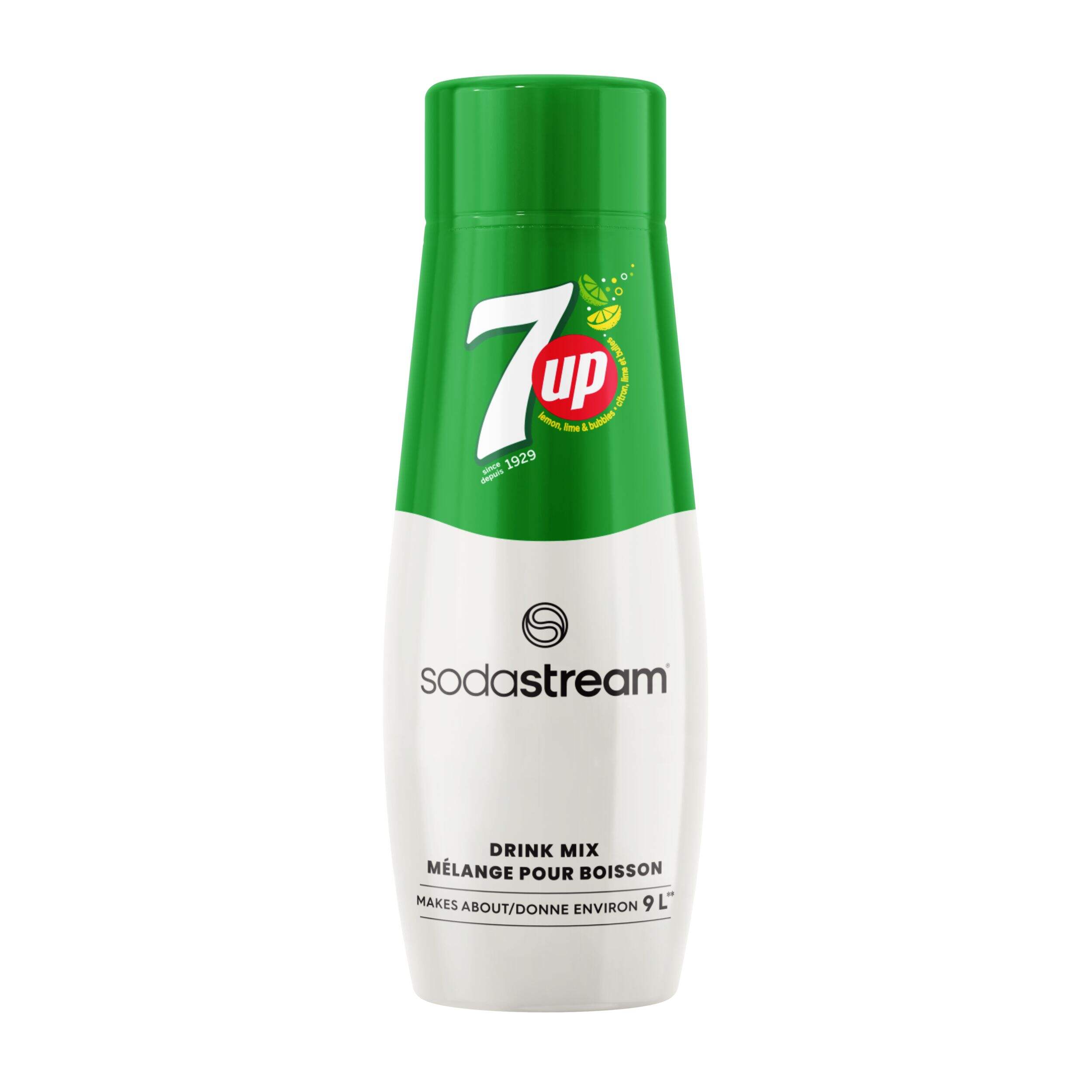 SodaStream 7-Up Flavour Drink Mix, 440mL Front_Flat