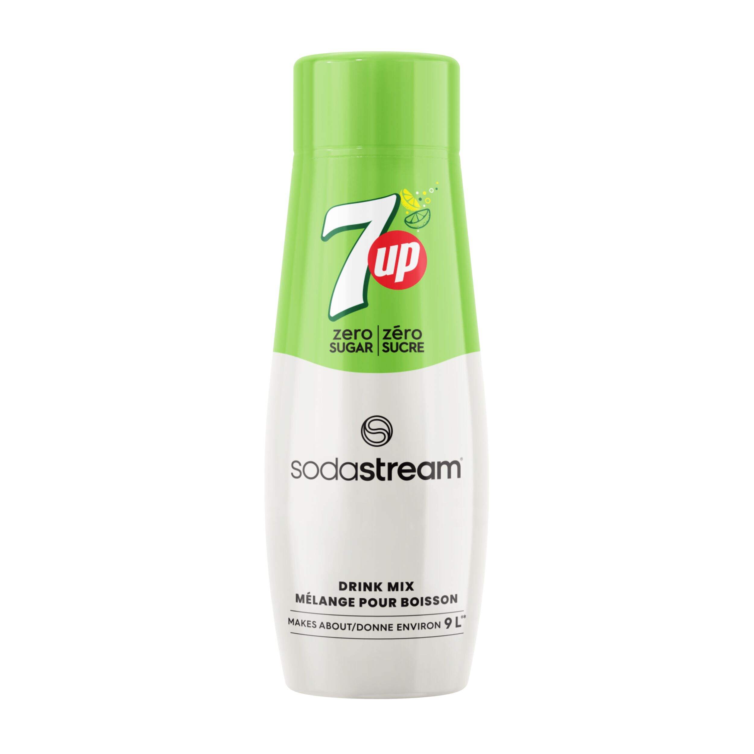 SodaStream 7-Up Zero Sugar Flavour Drink Mix, 440mL Front_Flat