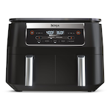 Ninja Dual Zone Mini Air Fryer with Independent Baskets & 5 Functions, 6-qt Front_Flat