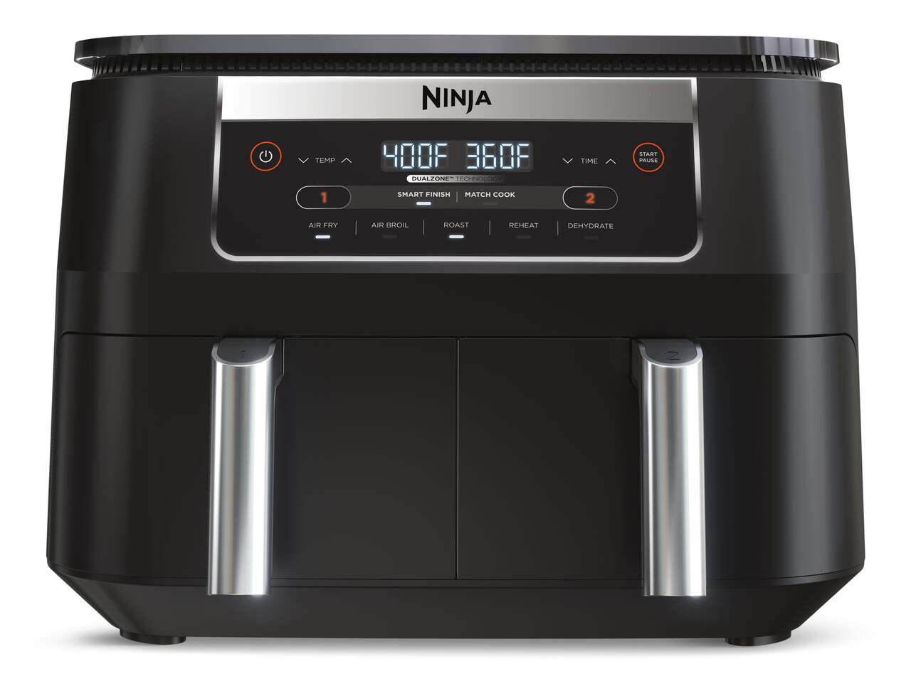Ninja Smart Finish Dual Zone Air Fryer Mini, 6-qt
