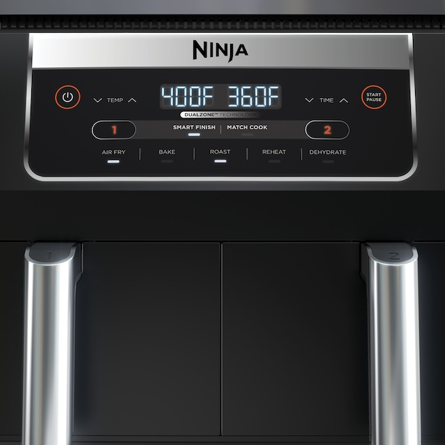 Ninja Smart Finish Dual Zone Air Fryer Mini, 6qt Canadian Tire