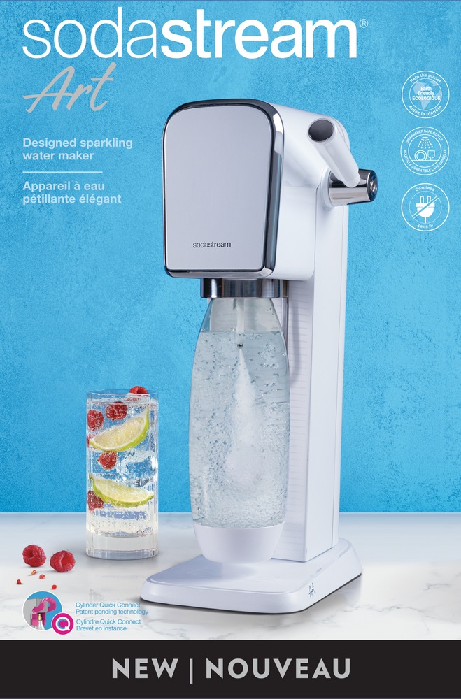 SodaStream Art Sparkling Water Maker, White Canadian Tire