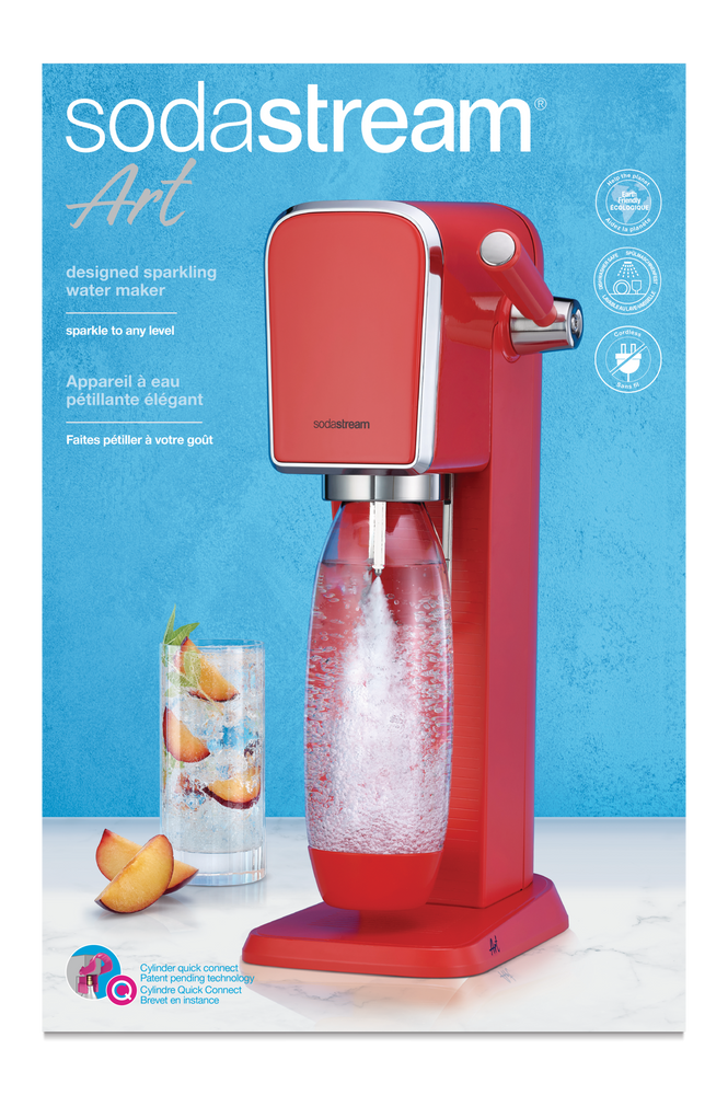 Machine à eau pétillante SodaStream Art, mandarine Canadian Tire