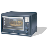 Vida by PADERNO Digital Multi-Functional  Air Fryer Toaster Oven with 11 Pre-Set Functions, Bluefin, 6-Slices Front_Three_Fourths_Angled_Left