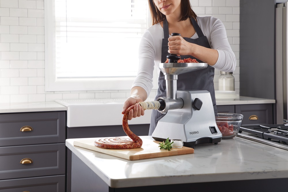 PADERNO Electric Meat Grinder, Silver Canadian Tire