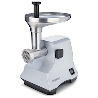 PADERNO Electric Meat Grinder, Silver