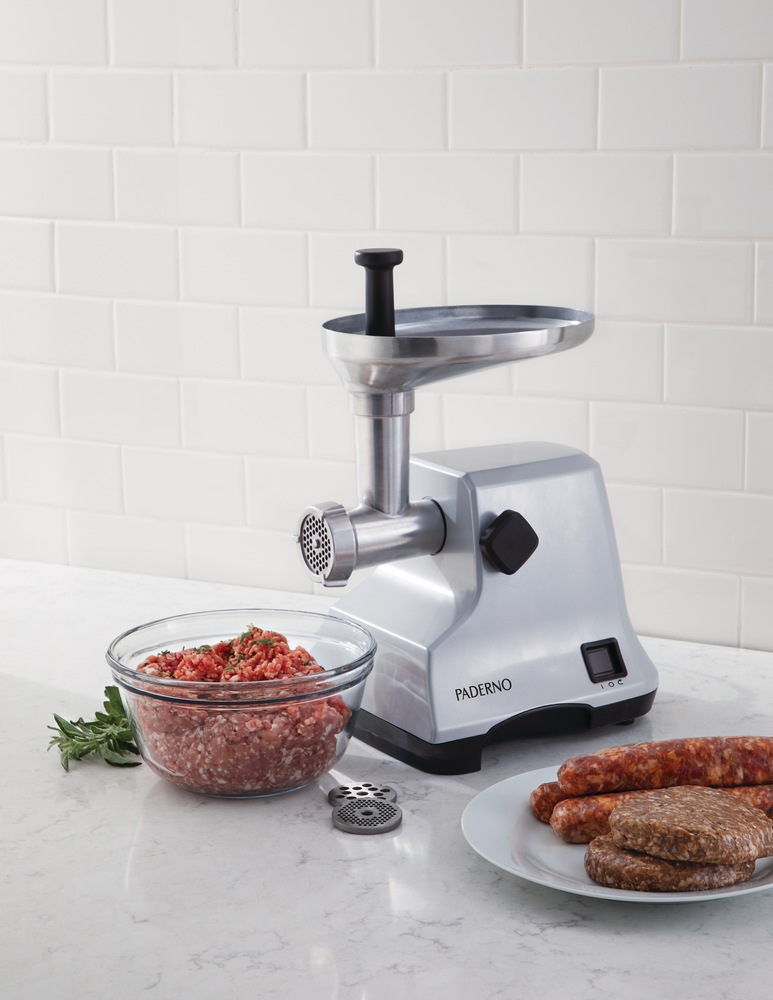 PADERNO Electric Meat Grinder, Silver Canadian Tire