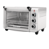 Grille-pain&nbsp;four/friteuse à air à convection Black & Decker Crisp ’N Bake à 5 fonctions, acier inoxydable, 6 tranches Front_Three_Fourths_Angled_Left