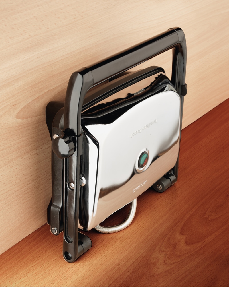 Presse à panini/grillesandwich antiadhésif Hamilton Beach, acier