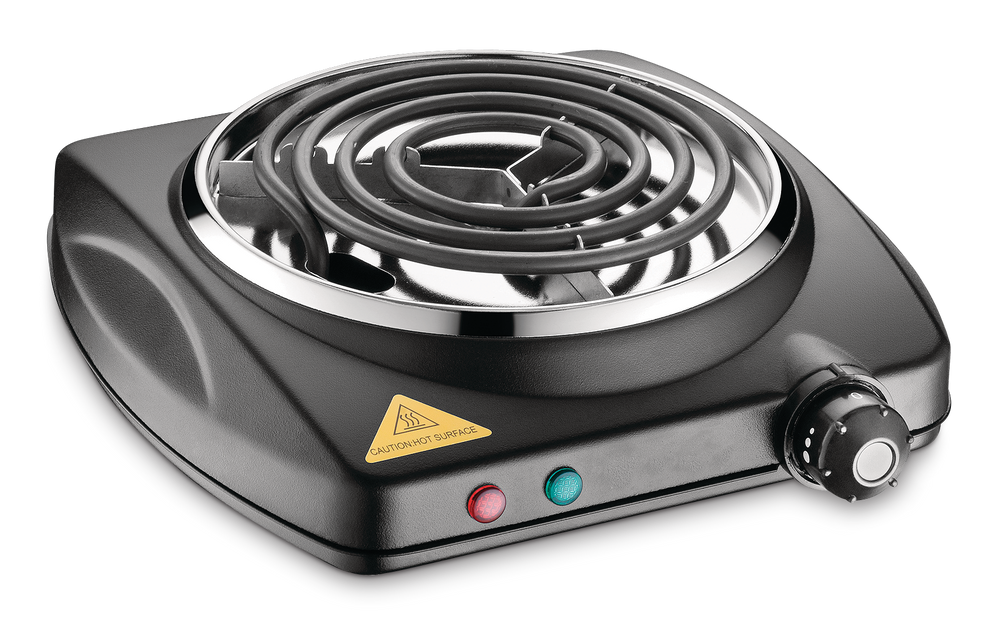 MASTER Chef Single Burner Hot Plate, Black, 1000W Canadian Tire