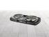 MASTER Chef Double Burner Hot Plate, Black, 1500W Front_Three_Fourths_Angled_Left