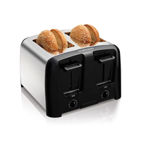 Hamilton Beach Cool-Wall Toaster, 4-Slice Front_Angled_Right