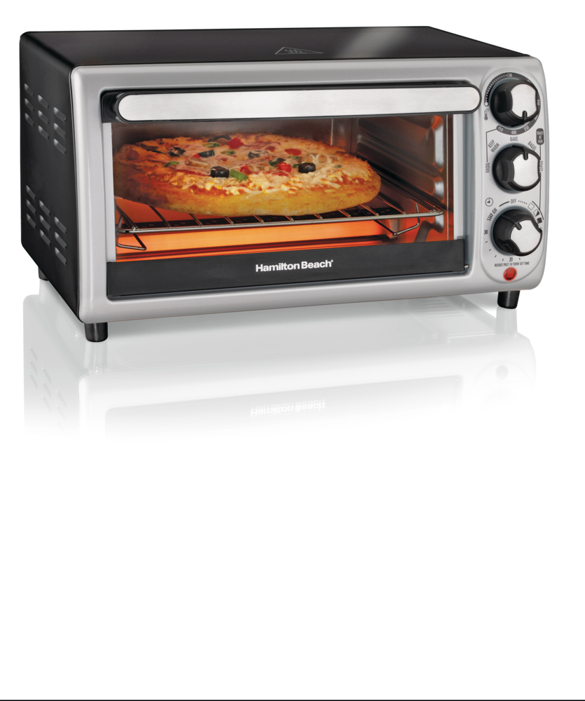 Hamilton Beach Toaster Oven, 4Slice Canadian Tire