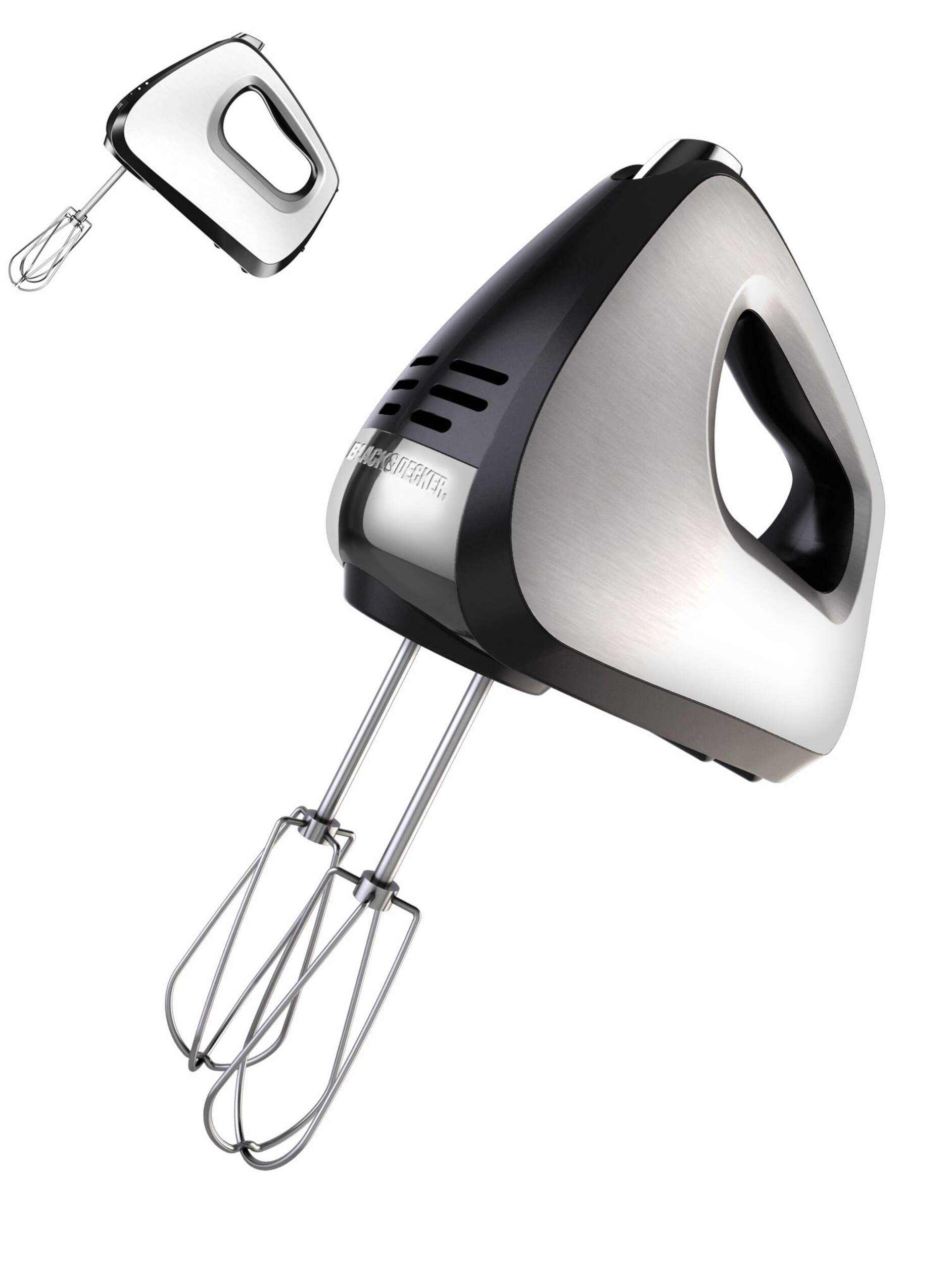 Black & Decker Hand Mixer, 250W Front_Angled_Left