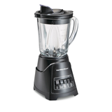 Hamilton Beach Power Elite 12 Functions Blender, Black Front_Angled_Right