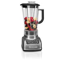 KitchenAid 5-Speed Blender, Liquid Graphite Front_Three_Fourths_Angled_Right
