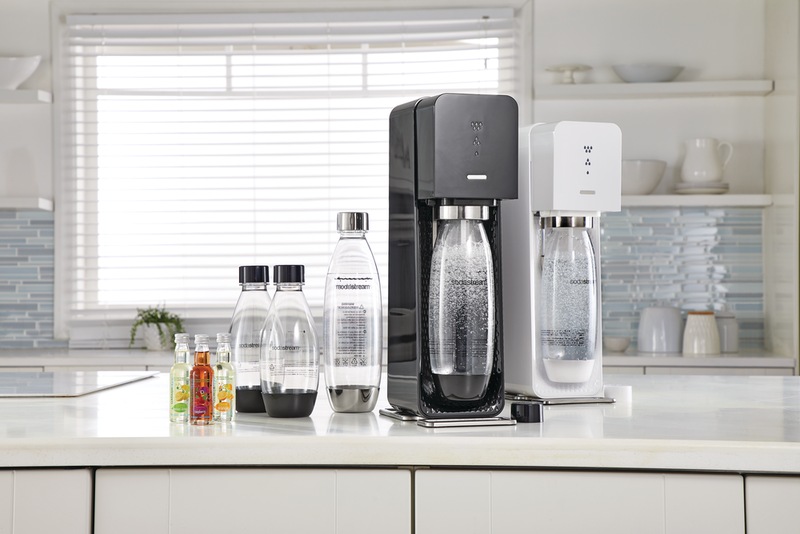 SodaStream Source Sparkling Water Maker w/ 60L CO2 Cylinder & Reusable