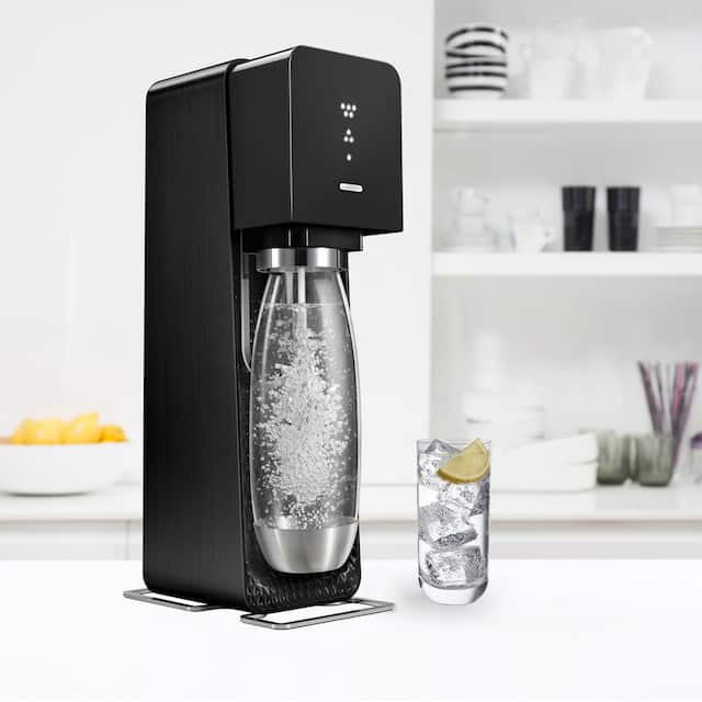 SodaStream Source Sparkling Water Maker w/ 60L CO2 Cylinder & Reusable ...