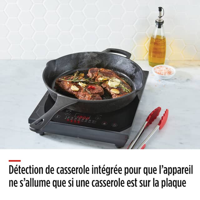 Surface De Cuisson à Induction Portative Master Chef Avec écran à Del Noir 1 800 W Canadian Tire 4811