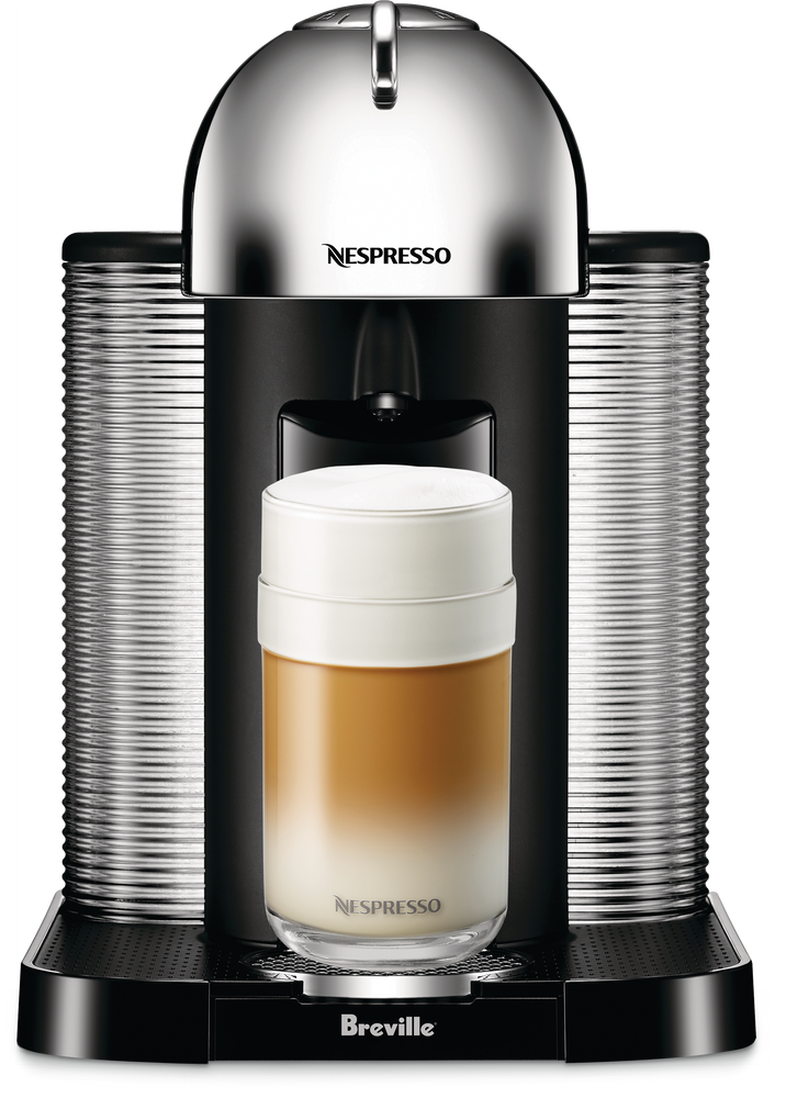 Nespresso Vertuo Coffee & Espresso Machine by Breville, Chrome